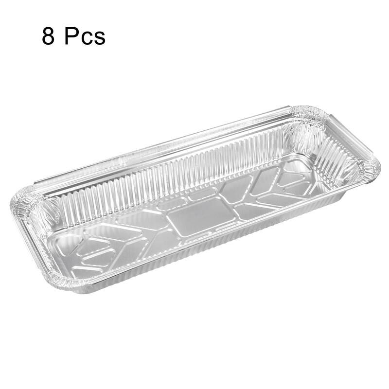 Aluminum Foil Pans, Disposable Tray Containers for Kitchen Baking