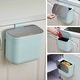 preview thumbnail 15 of 40, 1.9 Gal/2.4 Gal Kitchen Compost Bin, Small Hanging Trash Can with Stainless Steel Lid Green - 1.9 Gallon