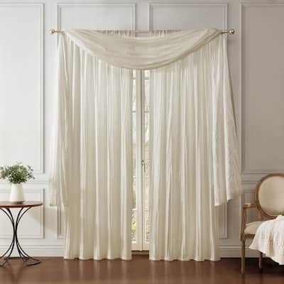 Elrene Athena Rod Pocket Curtain Panel Set of 3