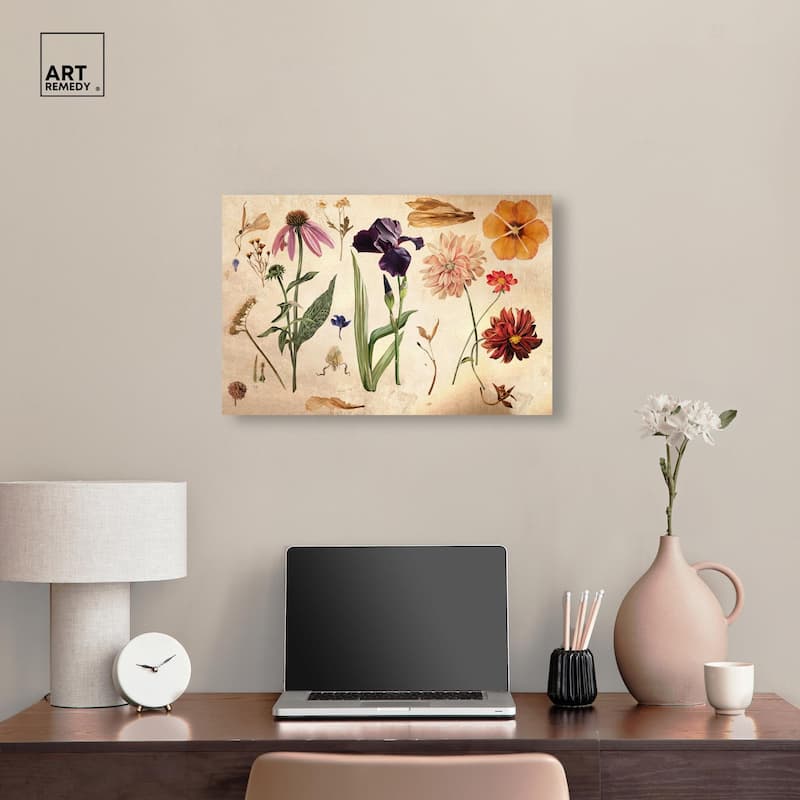 Floral Selection II Canvas by Art Remedy, Gallery Wrapped
