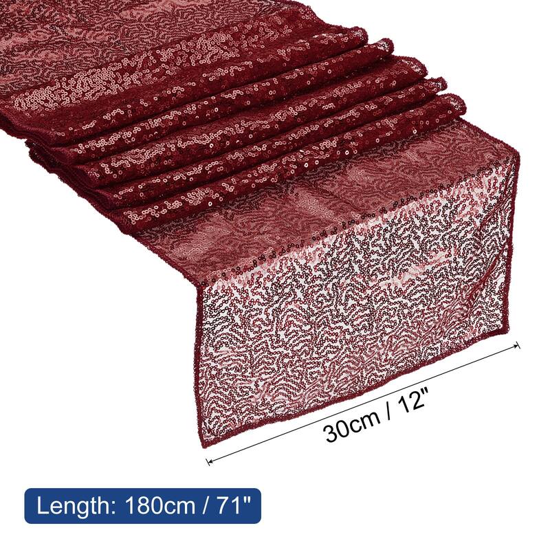 Table Runner, Long Shining Sequin Table Runner