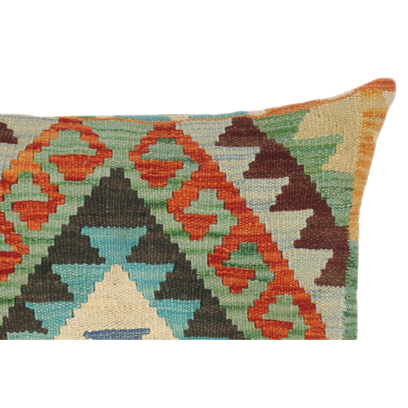 Southwestern Benito Hand Woven Turkish Kilim Pillow 18 In X 18 In Overstock 32524891