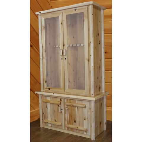 White Cedar Log - Cabinet