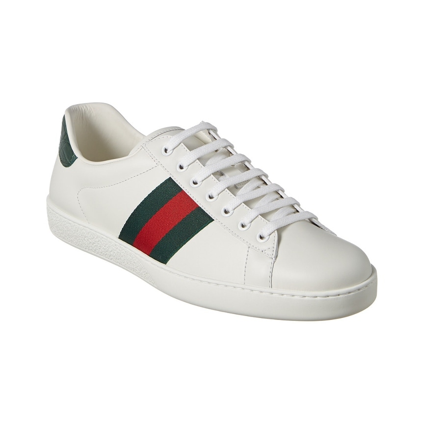 gucci ace leather