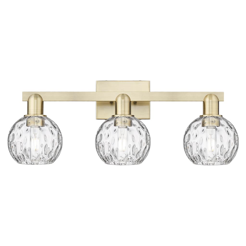 Innovations Lighting Endless Possibilities Arcadia - Athens Water Glass - 3 Light 25" Bath Vanity Light