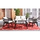preview thumbnail 1 of 28, SAFAVIEH Outdoor Torsla 4-Piece Rope Patio Set