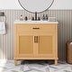 preview thumbnail 2 of 18, 36"Freestanding Bathroom Vanity with Ceramic Sink