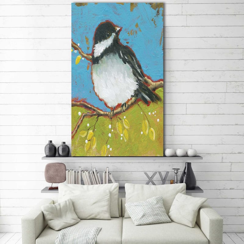 "Bright Bird II" by Carol Robinson Print on Canvas
