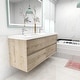 preview thumbnail 24 of 39, Selina 60" Wall Mounted Vanity with Double Sink