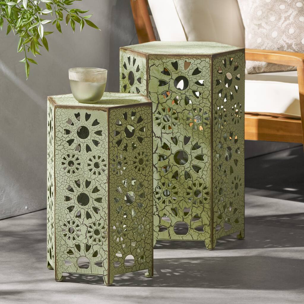 Outdoor ELIANA SIDE TABLE,2 PCS - 9.92
