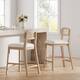 Option Beige,Natural+Rattan back