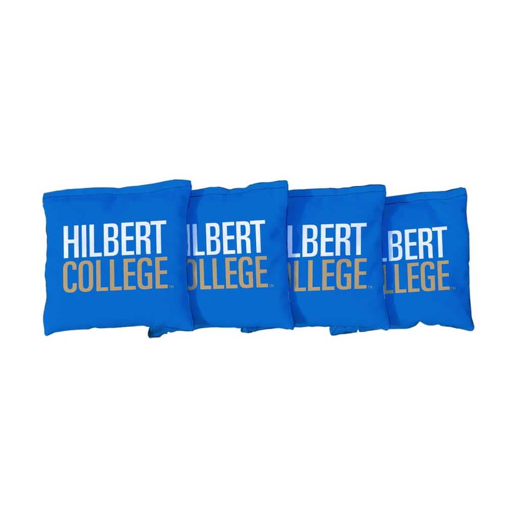 Hilbert Hawks Blue Cornhole Bags