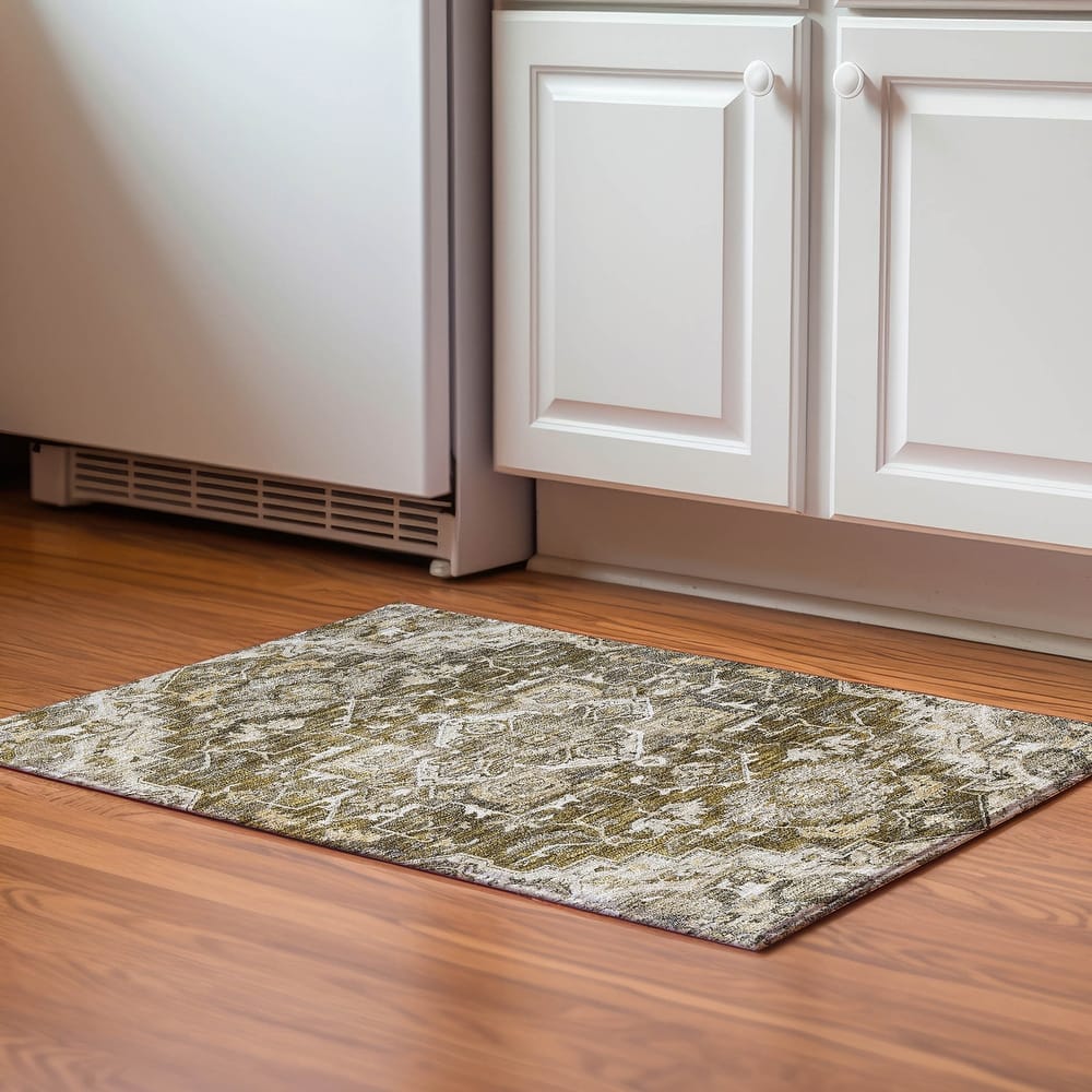 Premium Washable Super Soft Traditional Heriz Mayfield Rug