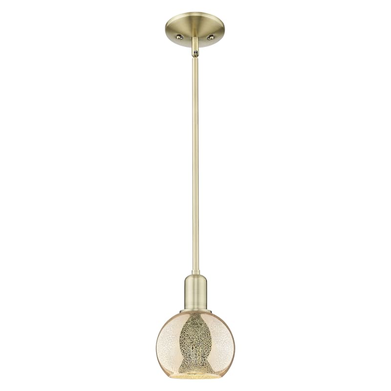 Innovations Lighting Endless Possibilities Arcadia - Athens - 1 Light 6" Stem Hung Mini Pendant