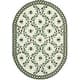 preview thumbnail 10 of 98, SAFAVIEH Handmade Chelsea Aubree French Country Trellis Wool Rug 4'6" x 6'6" Oval - Ivory/Light Blue - Oval