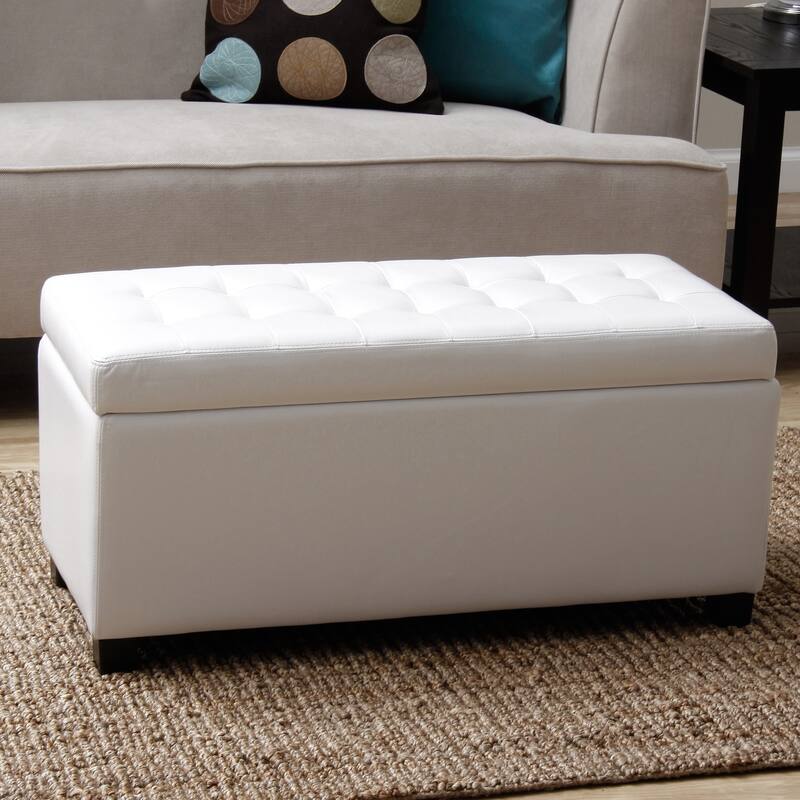 Warehouse of Tiffany Malm Storage Bench - White