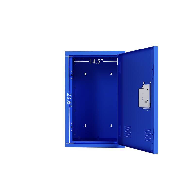 Metal Locker Storage Cabinet with 1 Doors, Small Metal Locker,Lockable Storage Cabinet