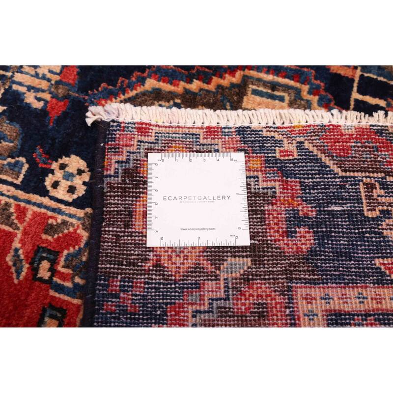 ECARPETGALLERY Hand-knotted Melis Red Wool Rug - 5'4 x 7'6