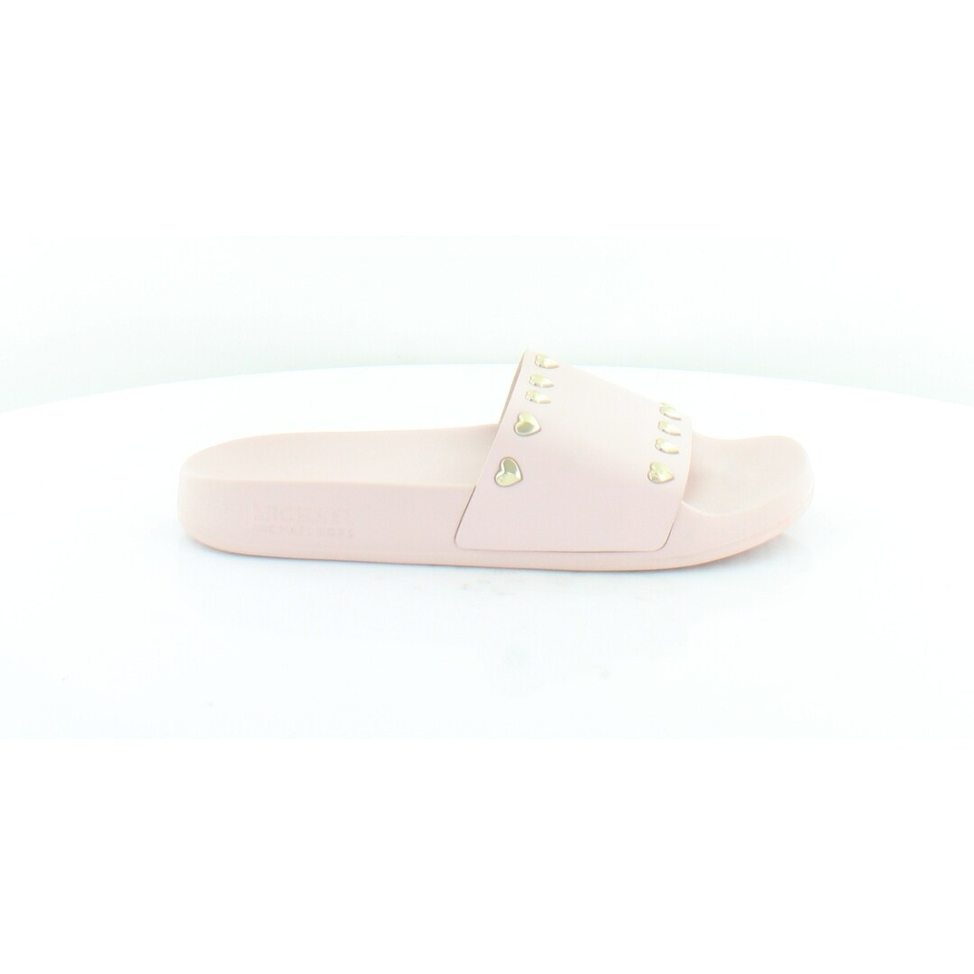michael kors slides womens pink