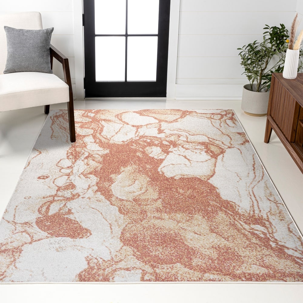 JONATHAN Y Giglio Abstract Marbled Modern Area Rug