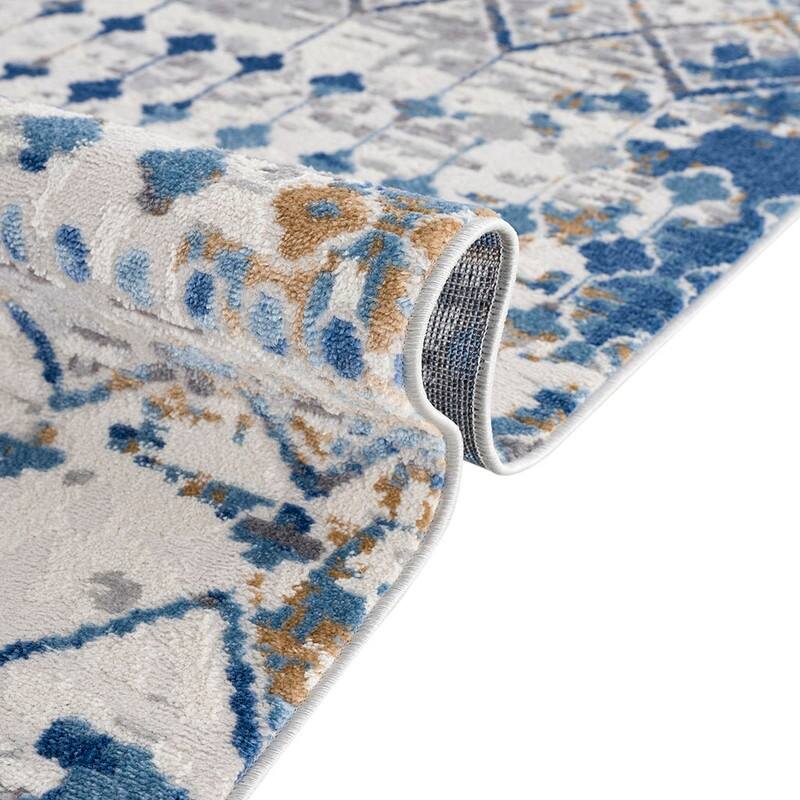Moroccan Global Woven Area Rug - 6x9'