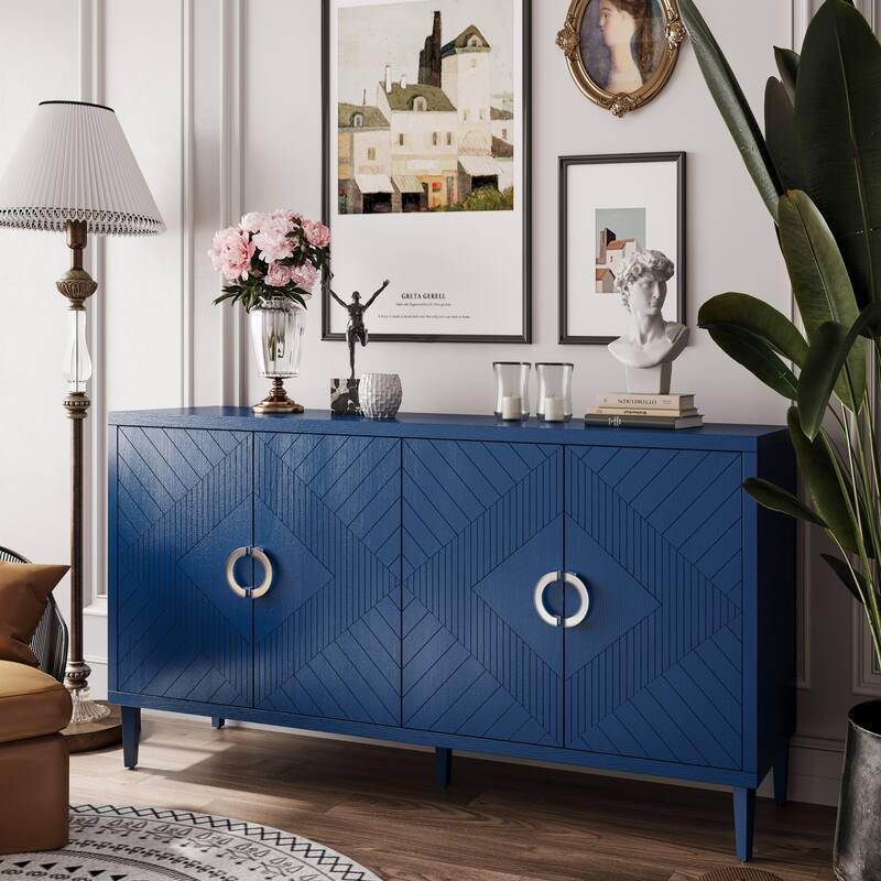 Stylish and Functional Sideboard with Pine Legs