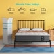preview thumbnail 11 of 9, Full /Queen /King Size Mattress,12/14 Inch Hybrid Memory Foam and Pocketed Springs Mattress