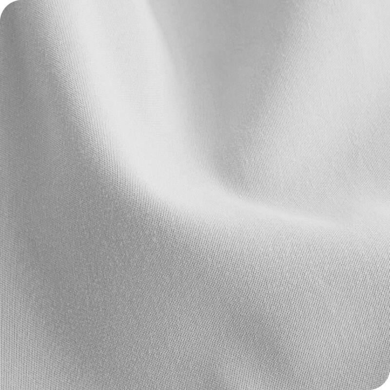 Bare Home Solid Ultra-Soft Crib Fitted Sheet