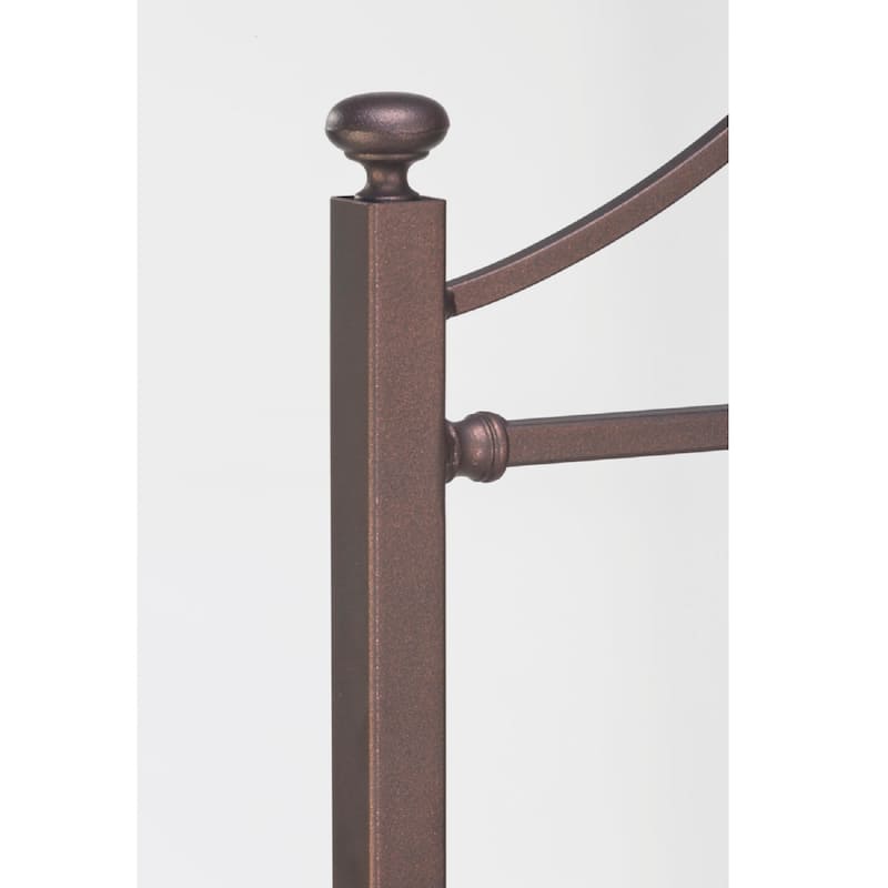 70 in. Bronze Metal Ladder Rack