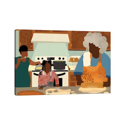 iCanvas "Passing it down" by DeeLashee Artistry Canvas Print