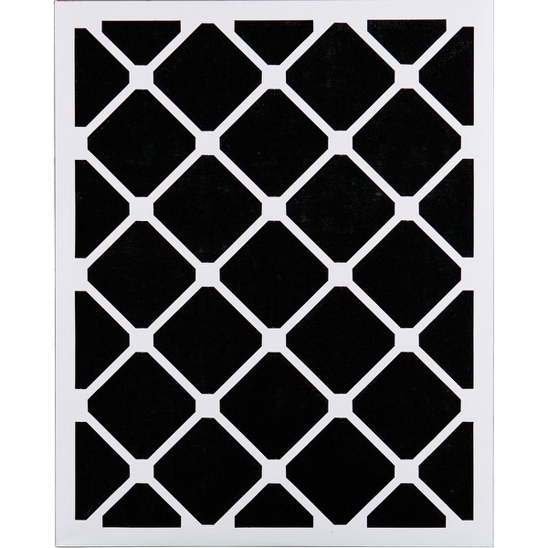 Nordic Pure 18x18x1 Exact MERV 8 Pure Carbon Pleated Odor Reduction AC Furnace Air Filters 4 Pack