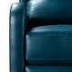 preview thumbnail 41 of 166, Brigida Multifunctional Modern Genuine Leather Nailhead Trim Recliner with Adjustable Footrest Set of 2 by HULALA HOME