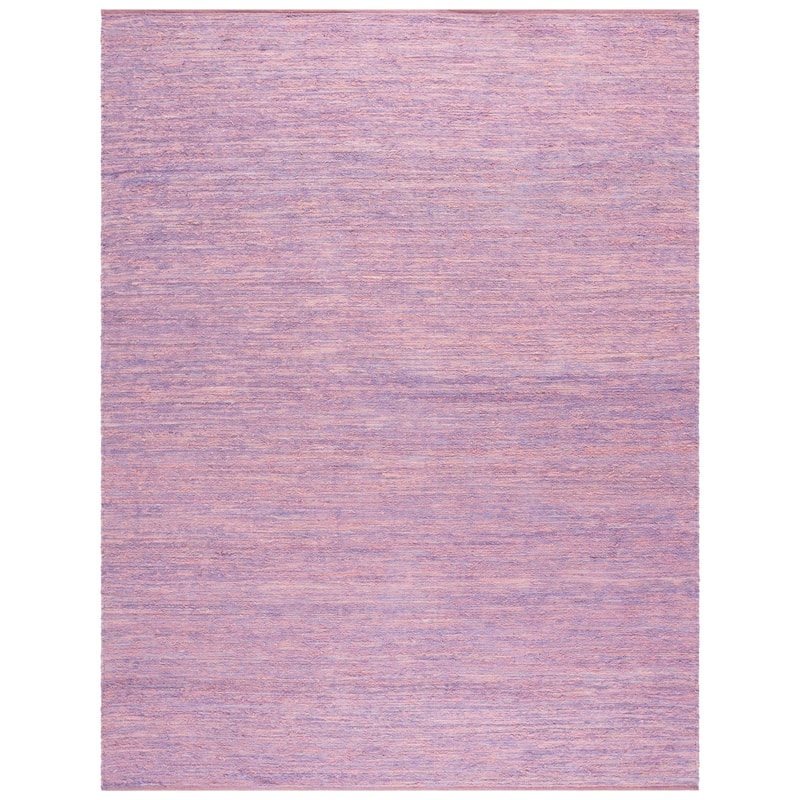 SAFAVIEH Handmade Montauk Euridice Cotton Rug - 8' x 10' - Lilac