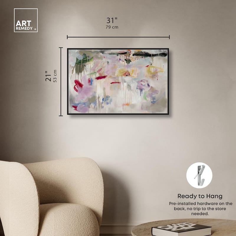 Lilac Haze Canvas by Art Remedy