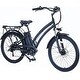 preview thumbnail 1 of 5, 26" Bike City Commuter for Adults, 7 Speed, 4 Modes Black