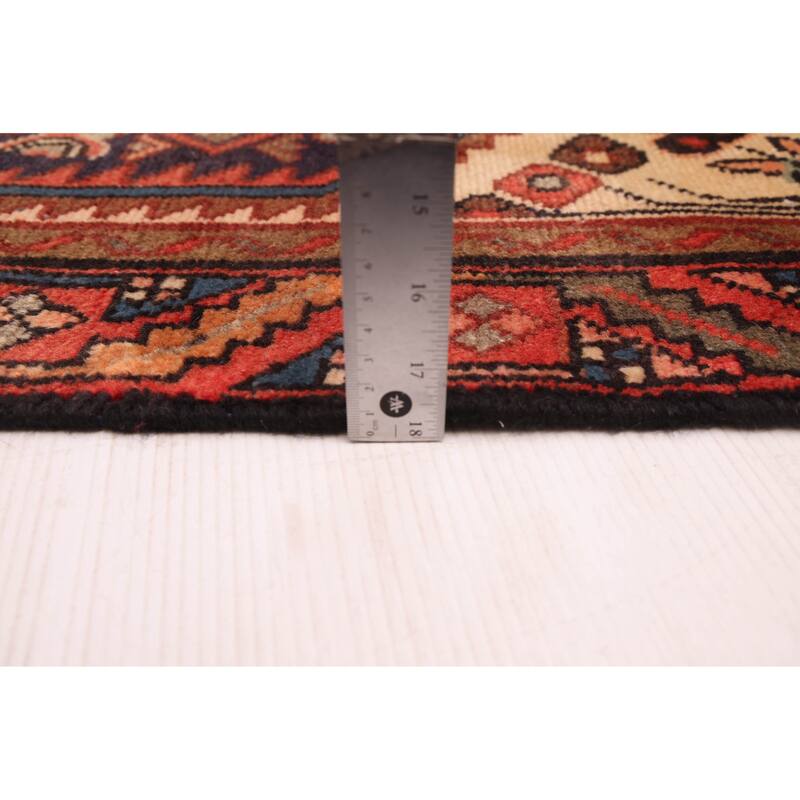 ECARPETGALLERY Hand-knotted Andelz Navy Wool Rug - 3'1 x 9'10