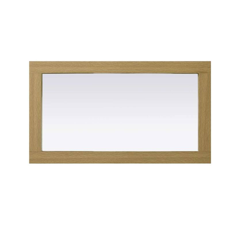 Solene Wooden Rectangle Mirror