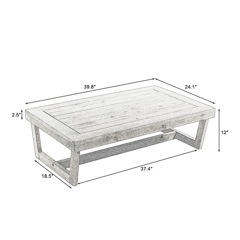 Outdoor Wooden Side Tables Sectional Furniture
