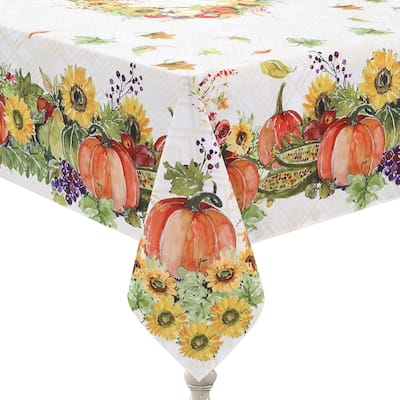 Laural Home Cornucopia Harvest Tablecloth