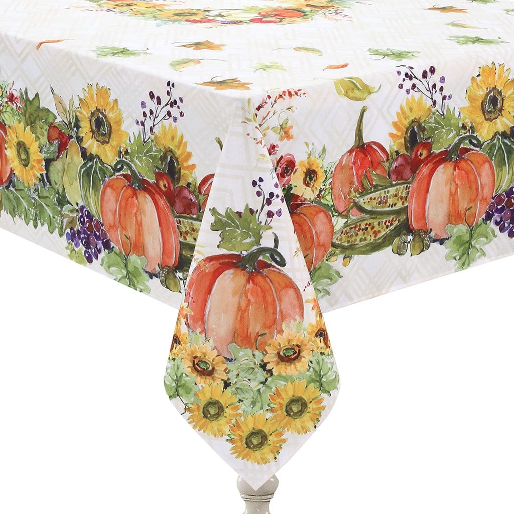 Laural Home Cornucopia Harvest Tablecloth