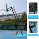 preview thumbnail 2 of 5, Height Adjustable Basketball Hoop with Base and Wheels