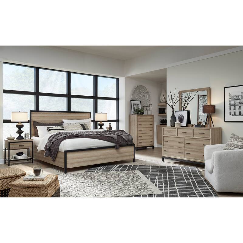 Magnussen Home Bastain Putnum Ivory Open Nightstand