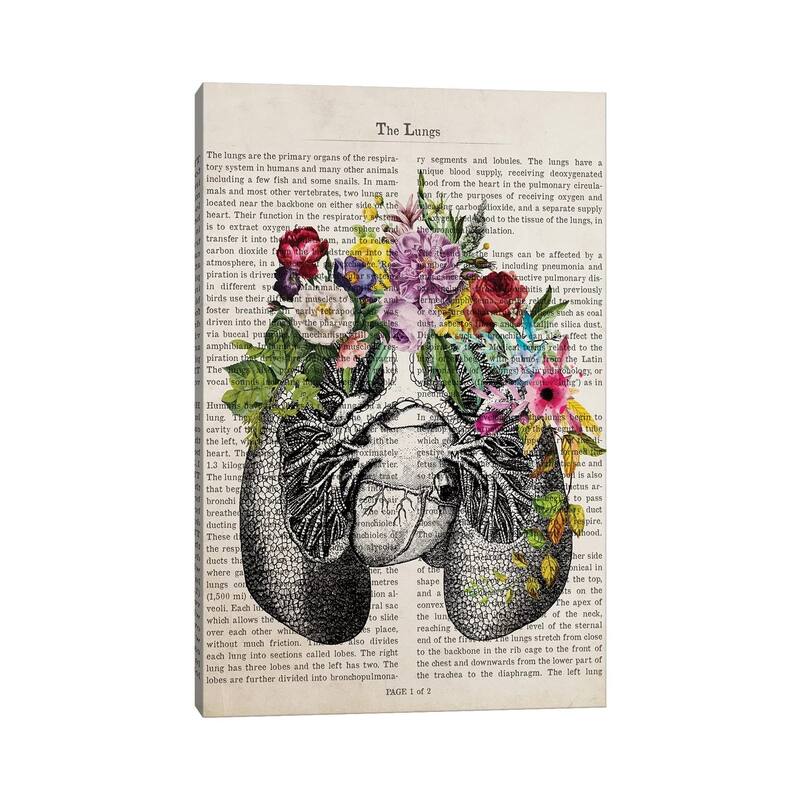 iCanvas "The Lungs" by Aged Pixel Canvas Print