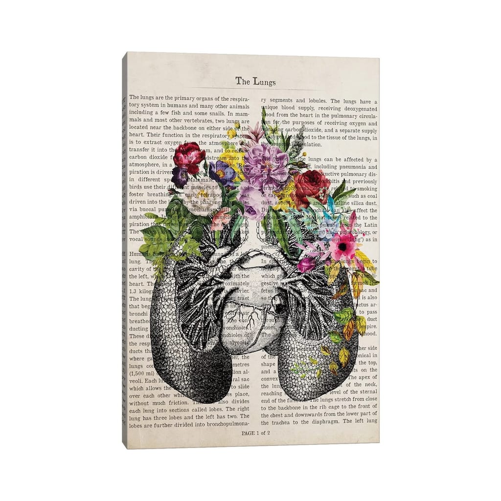 iCanvas "The Lungs" by Aged Pixel Canvas Print