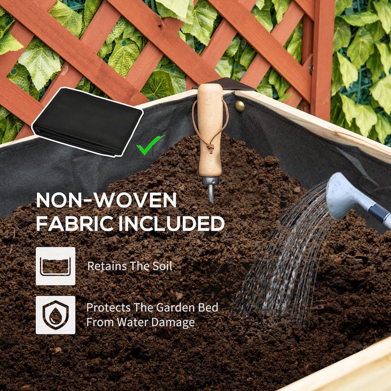 47''x24''x29'' Raised Garden Bed