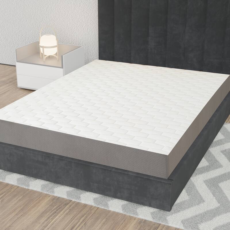 Onetan, 7-Inch Medium Firm High Density Foam Mattress, Comfortable Mattress for Cooler Sleep, Zippered and Washable Cover