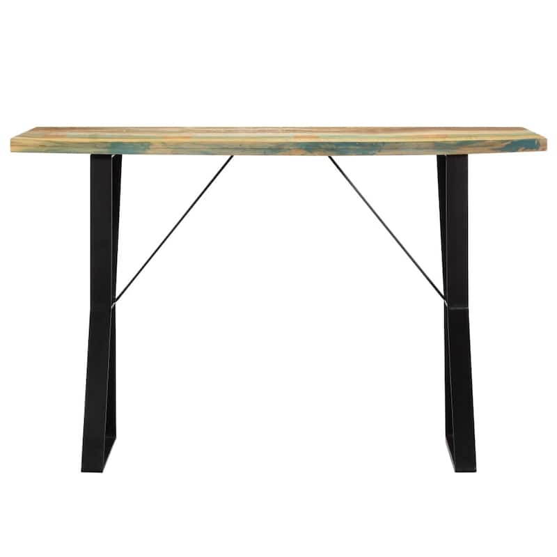 vidaXL Dining Table 47.2"x23.6"x29.9" Solid Reclaimed Wood - 47.2" x 23.6" x 29.9"