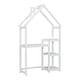 preview thumbnail 21 of 32, House-shaped Wooden writing Desk,Kids study Table,Bookshelf & Toy Storage