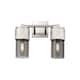 Option Satin Nickel / Light Smoke