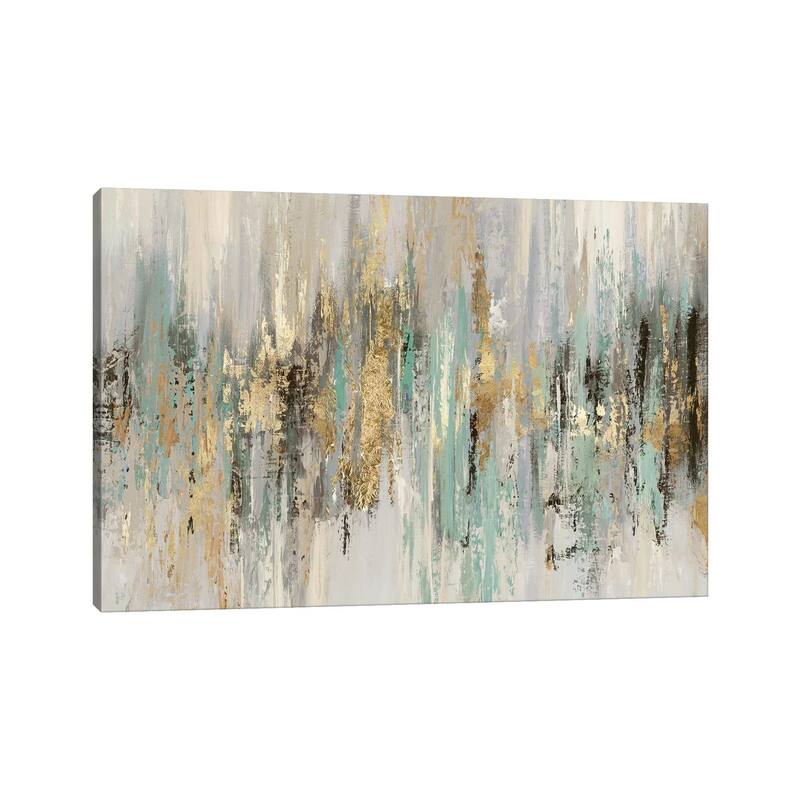 iCanvas "Dripping Gold I" by Tom Reeves Canvas Print